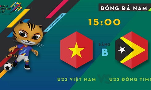 U22 Việt Nam vs U22 Đông Timor: Bắt đầu hành trình