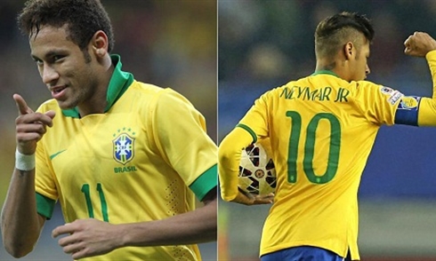 Neymar bị ép phải mặc áo số 10
