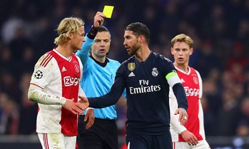 Ramos đứng trước án phạt của UEFA vì tội tẩy thẻ