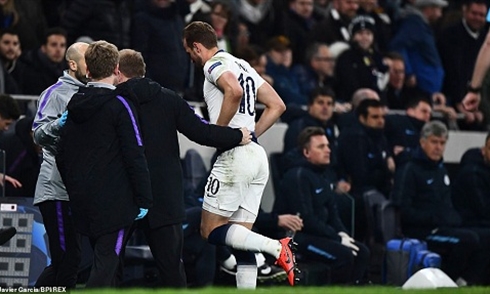 Tottenham lo lắng khi Harry Kane có thể phải nghỉ hết mùa