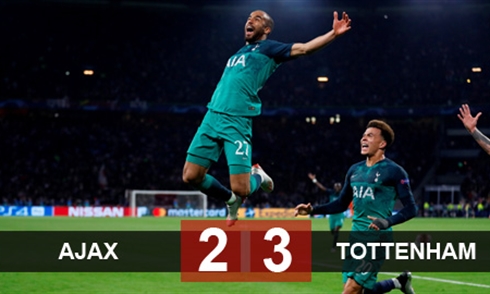 Ajax 2-3 Tottenham: Người hùng Moura