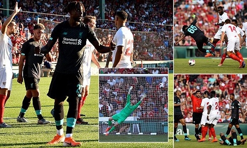 Hàng thủ sơ hở, Liverpool gục ngã trước Sevilla