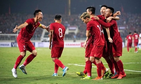 Tuyển Việt Nam lọt vào top 14 đội mạnh nhất châu Á