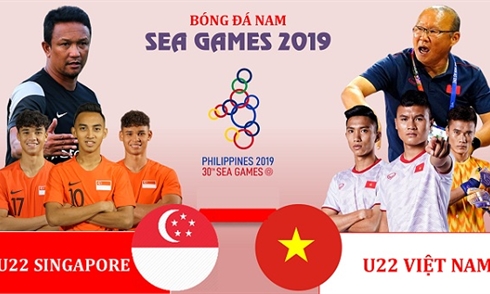 Soi kèo bóng đá Sea Games 30 giữa U22 Việt Nam vs U22 Singapore