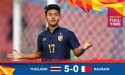 U23 Thái Lan đại thắng ngày ra quân