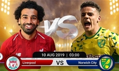 Nhận định bóng đá Premier League (09/08/19): Liverpool vs Norwich