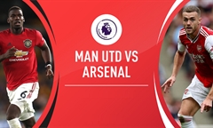 Nhận định bóng đá Premier League 2019/2020 giữa Man Utd vs Arsenal