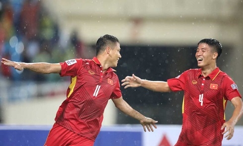 Video bóng đá VL Asian Cup 2019: Việt Nam 5-0 Campuchia