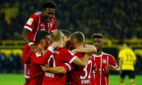 Video bóng đá Bundesliga: Dortmund 1-3 Bayern Munich