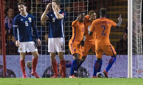 Video bóng đá Giao hữu Quốc tế: Scotland 0-1 Hà Lan