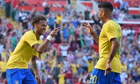 Video bóng đá Giao Hữu Quốc Tế: Brazil 2-0 Croatia