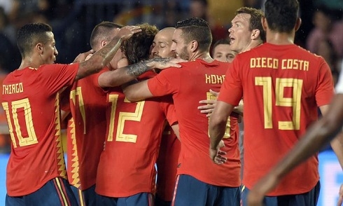 Video bóng đá Giao hữu Quốc tế: Tây Ban Nha 1-1 Thụy Sỹ