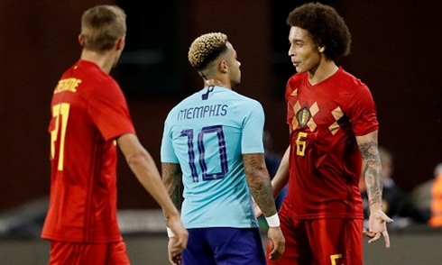 Video bóng đá Giao hữu Quốc tế: Bỉ 1-1 Hà Lan