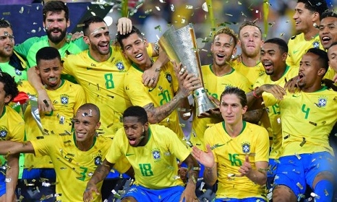 Video bóng đá Giao hữu Quốc tế: Brazil 1-0 Argentina