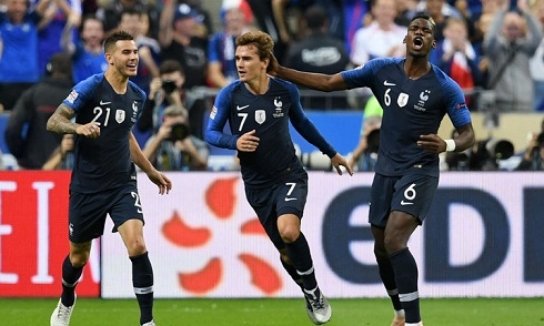 Video bóng đá Nations League: France 2-1 Germany