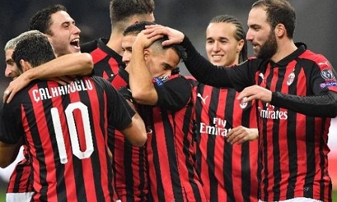 Video bóng đá Europa League: AC Milan 5-2 Dudelange
