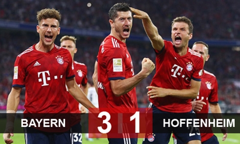 Video bóng đá Bundesliga: Hoffenheim 1-3 Bayern Munich