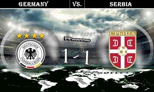 Video bóng đá Giao Hữu Quốc Tế: Đức 1-1 Serbia