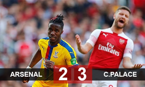 Video bóng đá Premier League: Arsenal 2-3 Crystal Palace