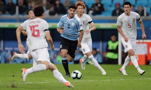Video bóng đá Copa America 2019: Uruguay 2-2 Nhật Bản