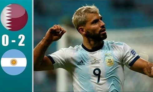 Video bóng đá Copa America 2019: Qatar 0-2 Argentina