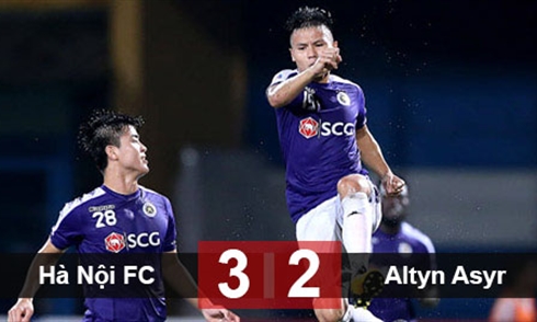 Video bóng đá AFC Cup 2019: Hà Nội Fc 3-2 Altyn Asyr