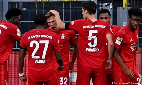 Video bóng đá Bundesliga 2019/2020: Dortmund 0-1 Bayern Munich