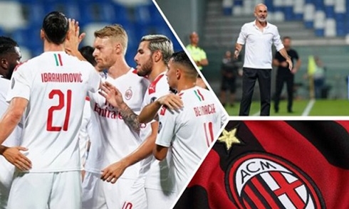 Video bóng đá Serie A 2019-2020: Sassuolo 1-2 AC Milan