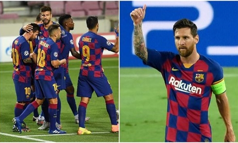Video bóng đá Champions League 2019-2020: Barcelona 3-1 Napoli