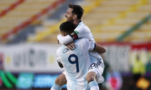 Video bóng đá vòng loại World Cup 2020 khu vực Nam Mỹ: Bolivia 1-2 Argentina