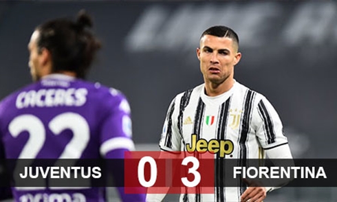 Video bóng đá Serie A 2020-2021: Juventus 0-3 Fiorentina