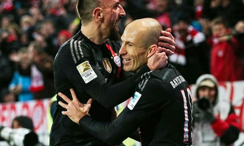 Bayern Munich chào đón sự trở lại của Robben và Ribery