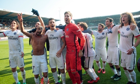 PSG lập kỷ lục trong ngày đăng quang Ligue 1