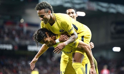 PSG đại thắng trong ngày Neymar ra mắt ở Ligue 1