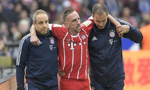 Ribery dính chấn thương cực nặng