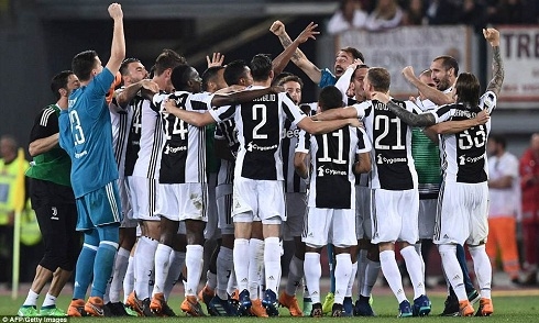 Cầm hòa AS Roma, Juventus chính thức giành Scudetto