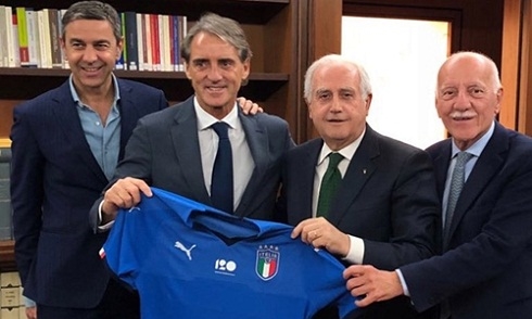 CHÍNH THỨC: Italia bổ nhiệm Mancini làm HLV trưởng ĐTQG