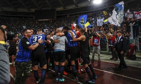 Hạ gục Lazio, Inter Milan chính thức giành vé dự Champions League