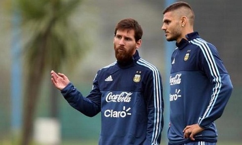 Messi vắng mặt, Icardi được gọi lại ĐT Argentina