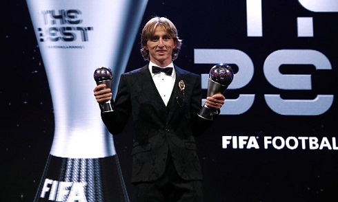 Luka Modric là chủ nhân danh hiệu The Best 2018