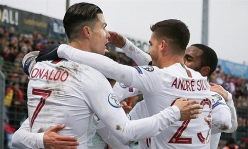Ronaldo lập công, Bồ Đào Nha giành vé dự EURO 2020
