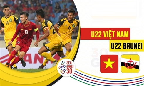 Nhận định bóng đá SEA GAMES 30 giữa U22 Việt Nam vs U22 Brunei