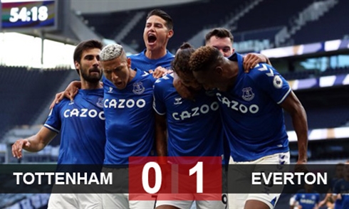 Tottenham 0-1 Everton: Thất vọng Spurs