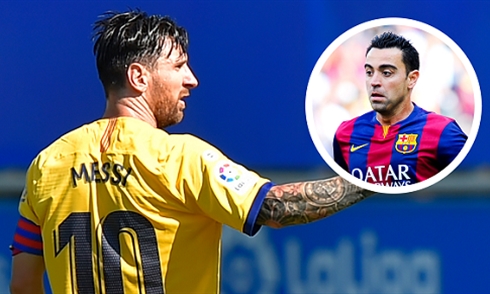 Bắt kịp Xavi, Lionel Messi đi vào lịch sử Barcelona