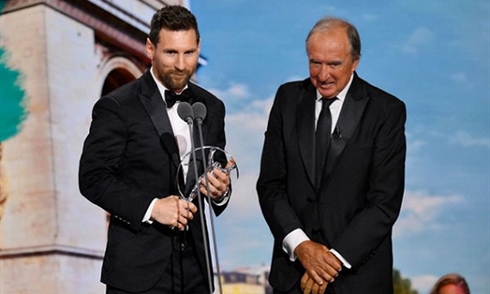 Messi lần thứ 2 được vinh danh tại Laureus World Sports Awards