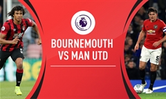 Nhận định bóng đá Premier League 2019/2020 giữa Bournemouth vs Man Utd