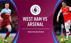 Nhận định bóng đá Premier League 2019/20 giữa West Ham vs Arsenal