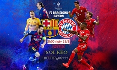Nhận định bóng đá Champions League: Barcelona vs Bayern Munich