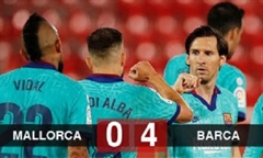 Video bóng đá La Liga 2019/2020: Mallorca 0-4 Barcelona