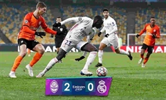 Video bóng đá Champions League 2020-2021: Shakhtar Donetsk 2-0 Real Madrid